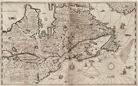 Carte de Samuel Champlain